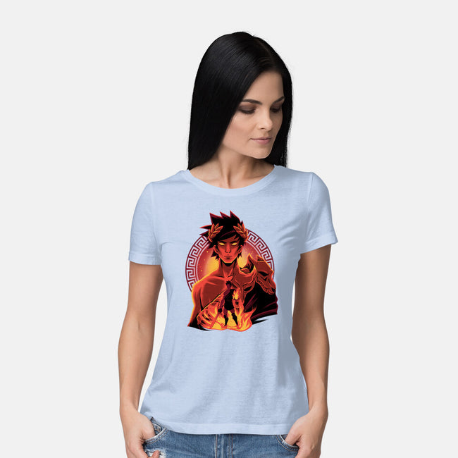 Underworld Prince-Womens-Basic-Tee-rmatix