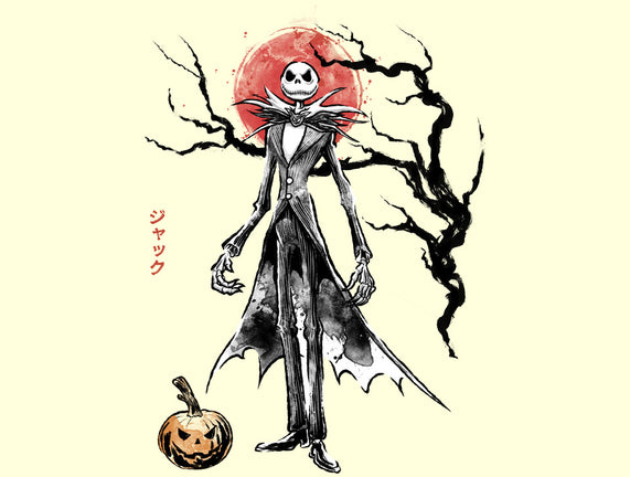 Nightmare Jack Sumi-e