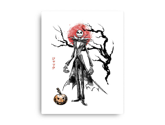 Nightmare Jack Sumi-e