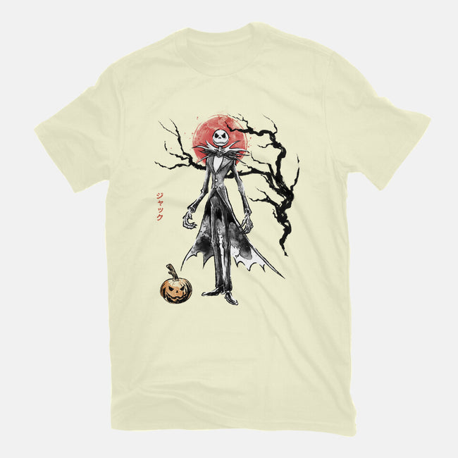 Nightmare Jack Sumi-e-Mens-Premium-Tee-Astrobot Invention