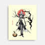 Nightmare Jack Sumi-e-None-Stretched-Canvas-Astrobot Invention
