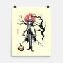 Nightmare Jack Sumi-e-None-Matte-Poster-Astrobot Invention