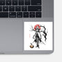 Nightmare Jack Sumi-e-None-Glossy-Sticker-Astrobot Invention