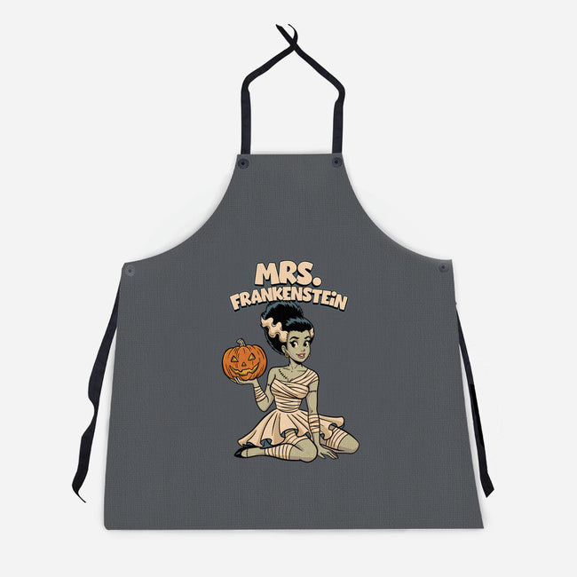 Mrs Frankenstein-Unisex-Kitchen-Apron-P1yu5h