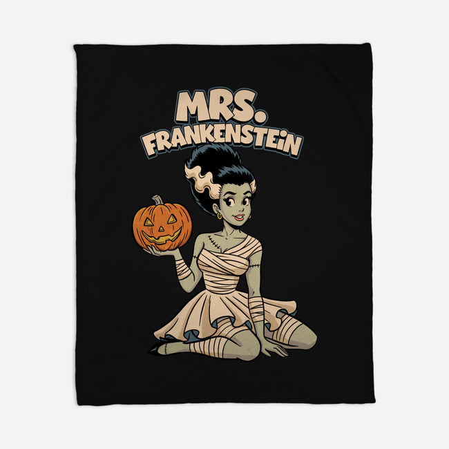 Mrs Frankenstein-None-Fleece-Blanket-P1yu5h