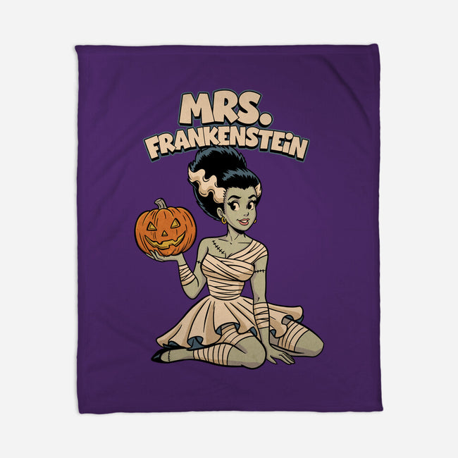 Mrs Frankenstein-None-Fleece-Blanket-P1yu5h