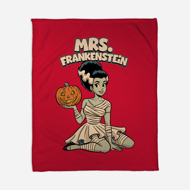 Mrs Frankenstein-None-Fleece-Blanket-P1yu5h