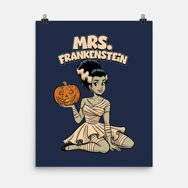 Mrs Frankenstein-None-Matte-Poster-P1yu5h