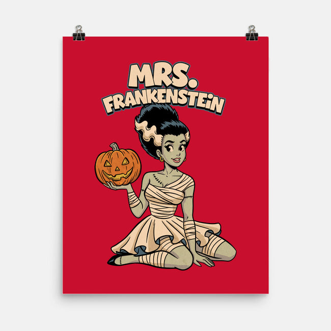 Mrs Frankenstein-None-Matte-Poster-P1yu5h