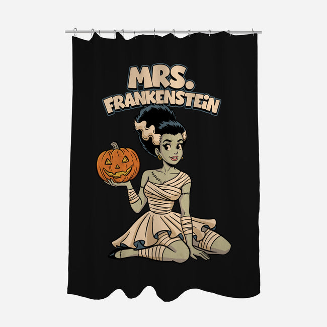 Mrs Frankenstein-None-Polyester-Shower Curtain-P1yu5h