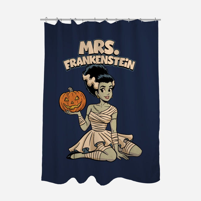 Mrs Frankenstein-None-Polyester-Shower Curtain-P1yu5h