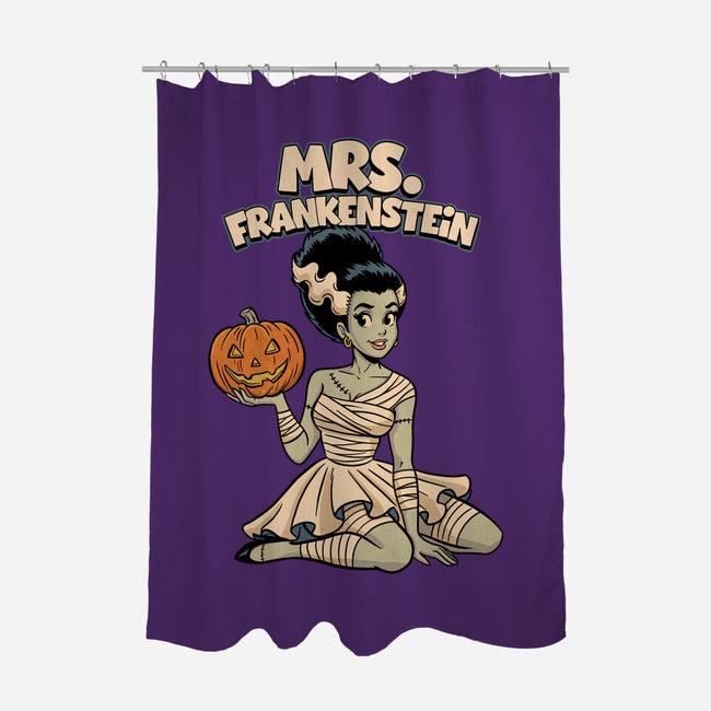 Mrs Frankenstein-None-Polyester-Shower Curtain-P1yu5h