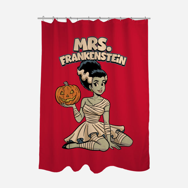 Mrs Frankenstein-None-Polyester-Shower Curtain-P1yu5h