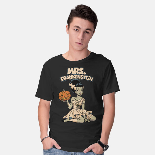 Mrs Frankenstein-Mens-Basic-Tee-P1yu5h