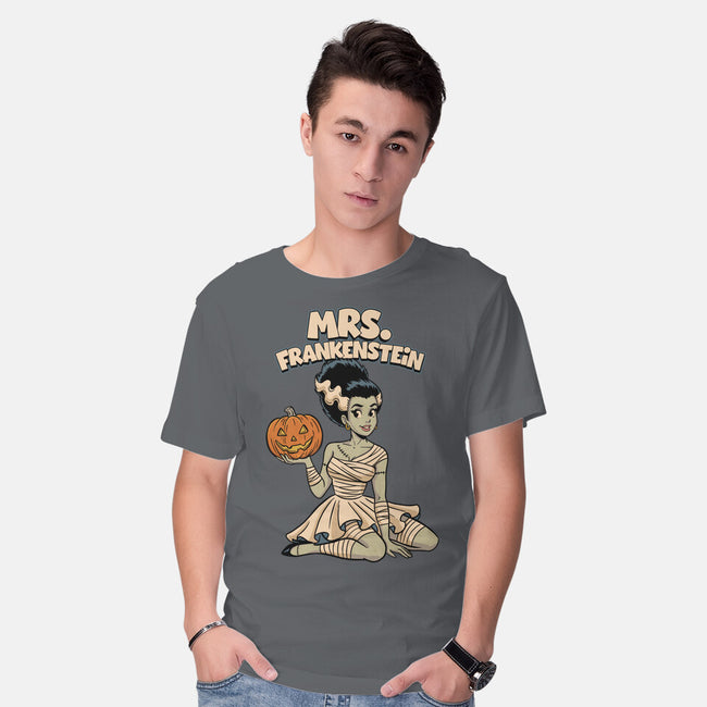 Mrs Frankenstein-Mens-Basic-Tee-P1yu5h