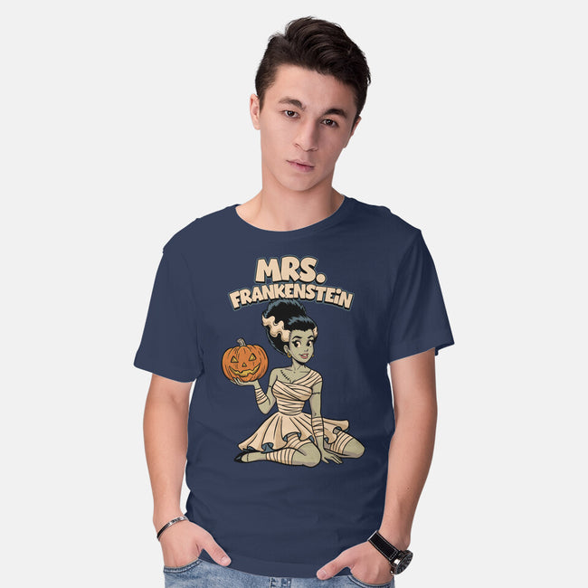 Mrs Frankenstein-Mens-Basic-Tee-P1yu5h