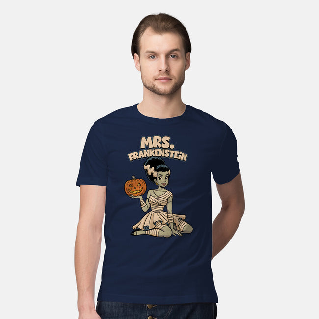 Mrs Frankenstein-Mens-Premium-Tee-P1yu5h
