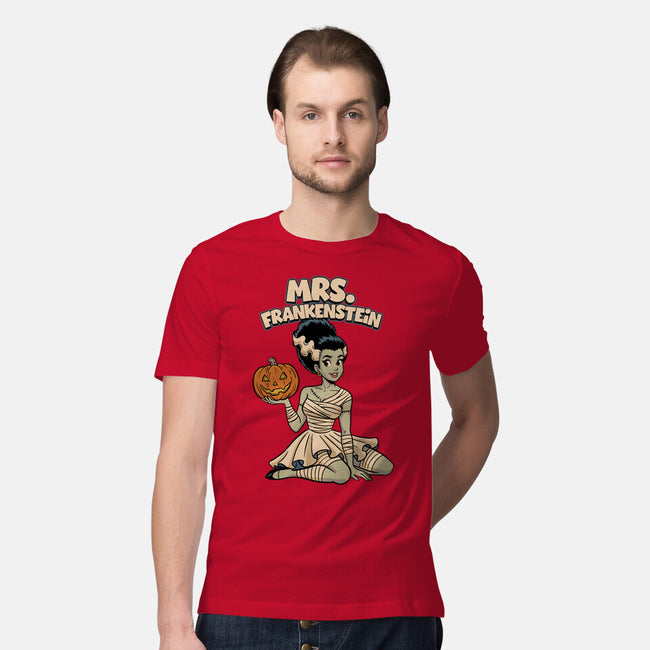 Mrs Frankenstein-Mens-Premium-Tee-P1yu5h