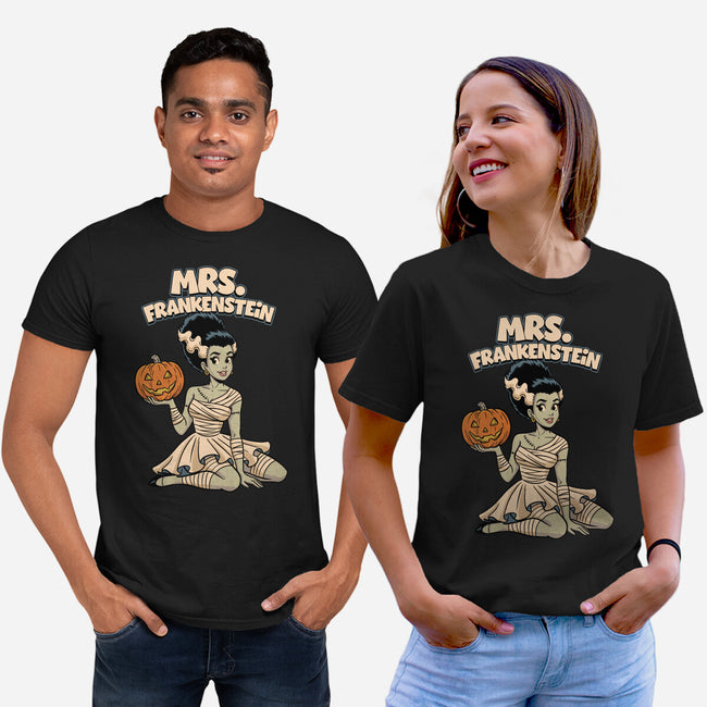 Mrs Frankenstein-Unisex-Basic-Tee-P1yu5h