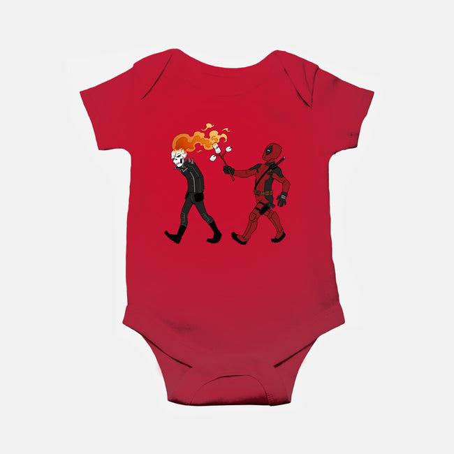 Deadly Smores-Baby-Basic-Onesie-DoOomcat