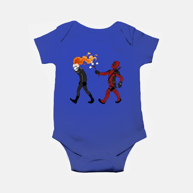 Deadly Smores-Baby-Basic-Onesie-DoOomcat