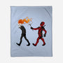 Deadly Smores-None-Fleece-Blanket-DoOomcat
