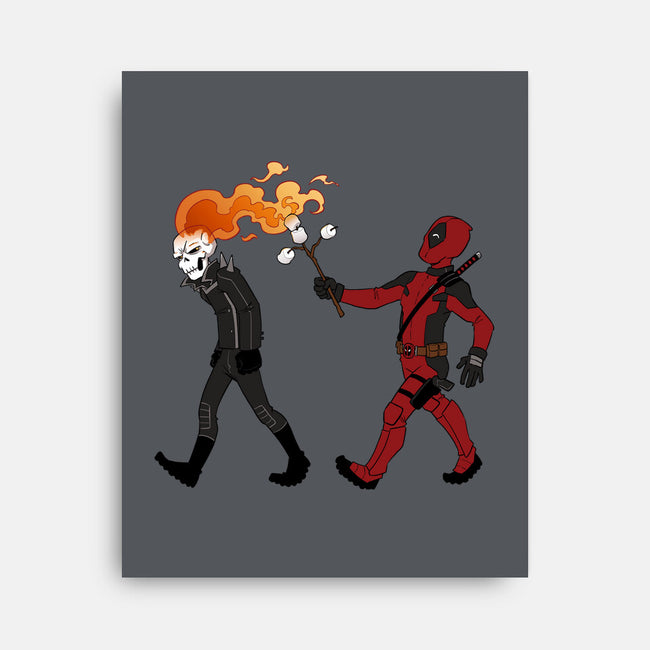 Deadly Smores-None-Stretched-Canvas-DoOomcat