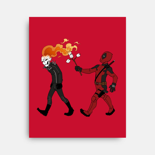 Deadly Smores-None-Stretched-Canvas-DoOomcat