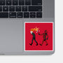 Deadly Smores-None-Glossy-Sticker-DoOomcat