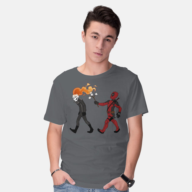 Deadly Smores-Mens-Basic-Tee-DoOomcat