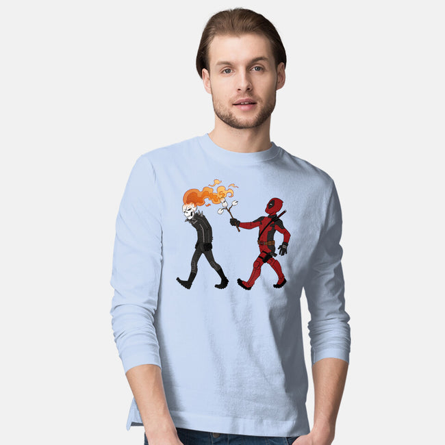 Deadly Smores-Mens-Long Sleeved-Tee-DoOomcat