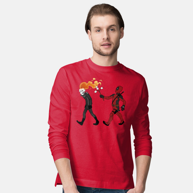 Deadly Smores-Mens-Long Sleeved-Tee-DoOomcat