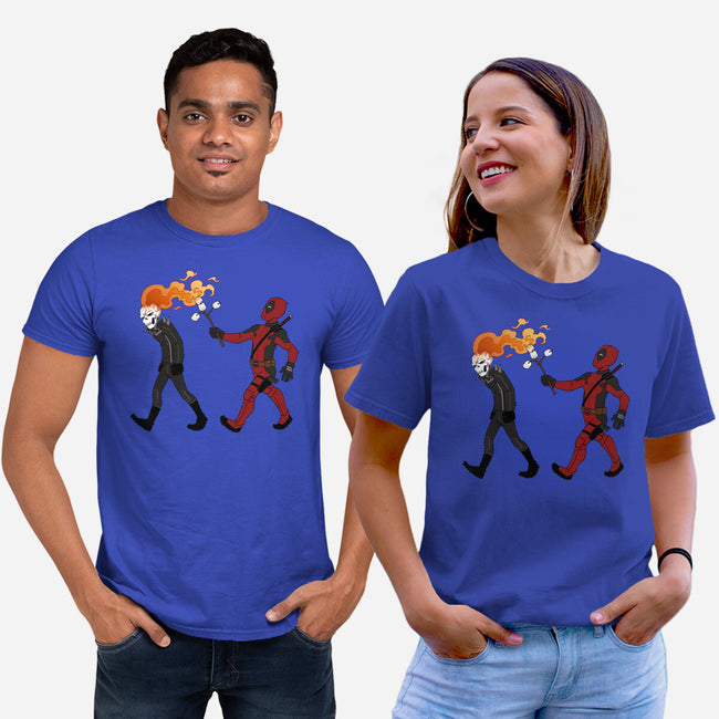 Deadly Smores-Unisex-Basic-Tee-DoOomcat
