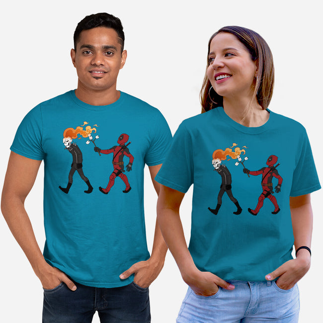 Deadly Smores-Unisex-Basic-Tee-DoOomcat