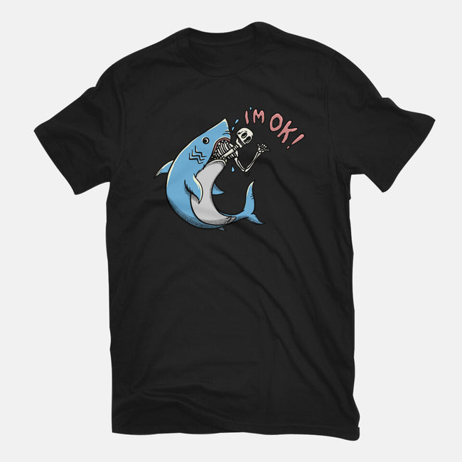 I Am Okey-Womens-Fitted-Tee-summerdsgn