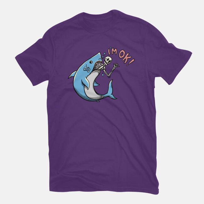I Am Okey-Womens-Fitted-Tee-summerdsgn