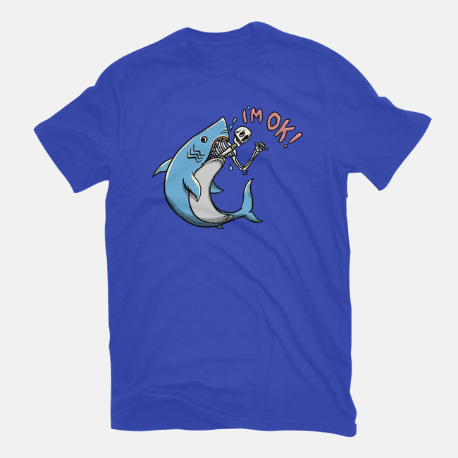 I Am Okey-Womens-Fitted-Tee-summerdsgn