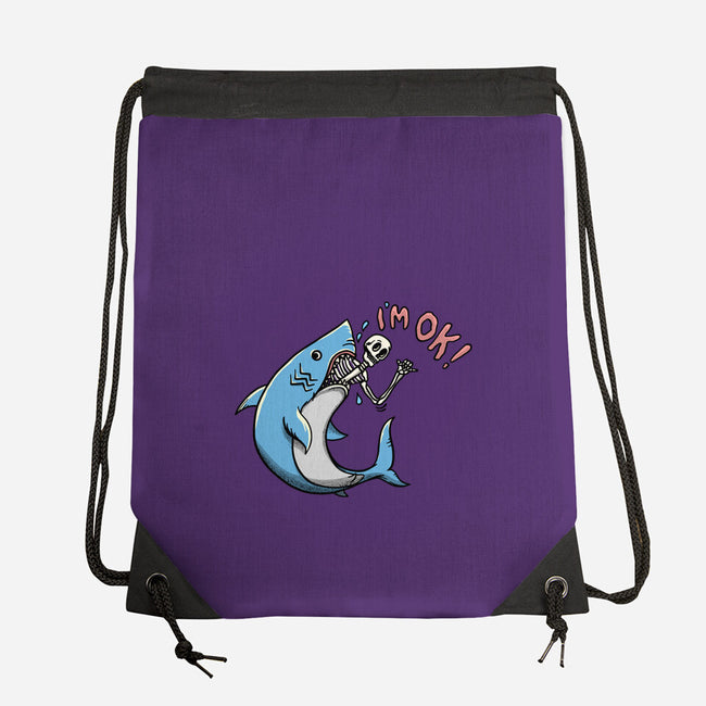 I Am Okey-None-Drawstring-Bag-summerdsgn
