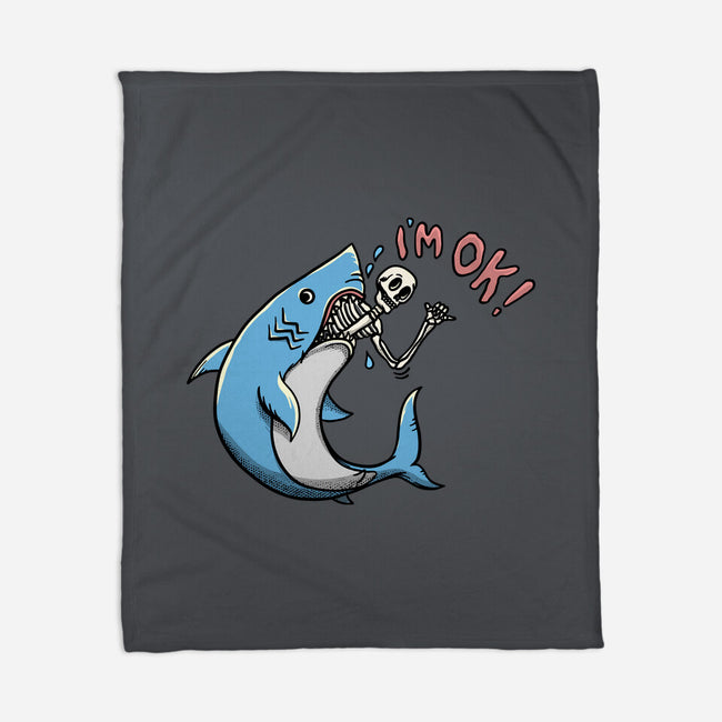 I Am Okey-None-Fleece-Blanket-summerdsgn