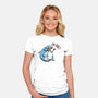 I Am Okey-Womens-Fitted-Tee-summerdsgn