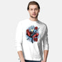 Master Of The Needle And Thread-Mens-Long Sleeved-Tee-glitchygorilla