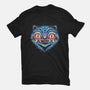 Derpy Dots-Womens-Fitted-Tee-glitchygorilla