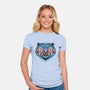 Derpy Dots-Womens-Fitted-Tee-glitchygorilla