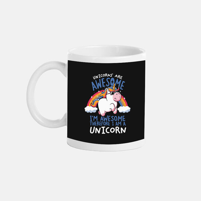 Unicorns Are Awesome-None-Mug-Drinkware-koalastudio