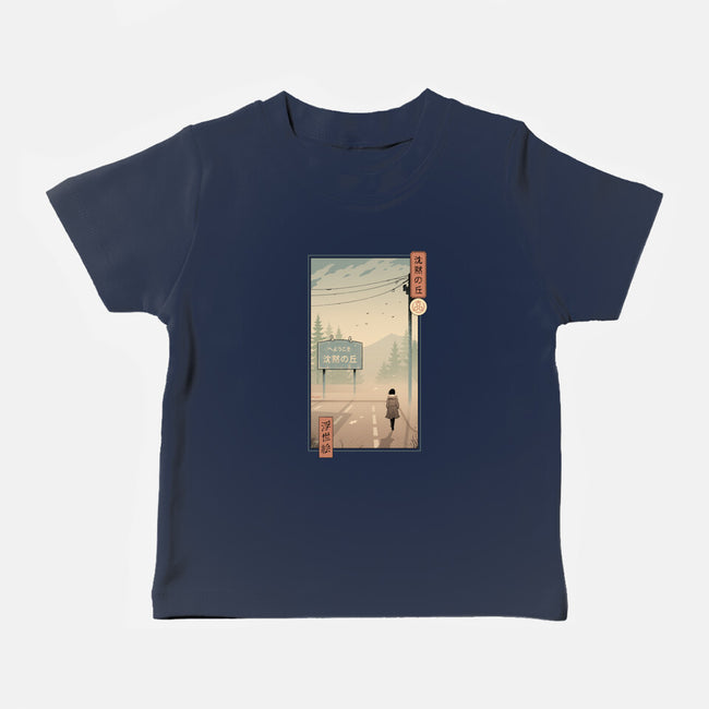 Silent Mountain Ukiyo-e-Baby-Basic-Tee-vp021
