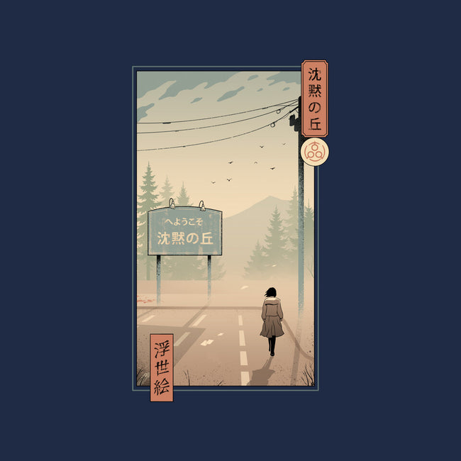 Silent Mountain Ukiyo-e-None-Fleece-Blanket-vp021