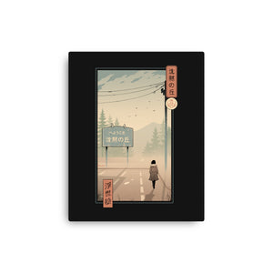 Silent Mountain Ukiyo-e