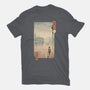 Silent Mountain Ukiyo-e-Womens-Basic-Tee-vp021