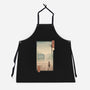 Silent Mountain Ukiyo-e-Unisex-Kitchen-Apron-vp021