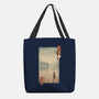 Silent Mountain Ukiyo-e-None-Basic Tote-Bag-vp021